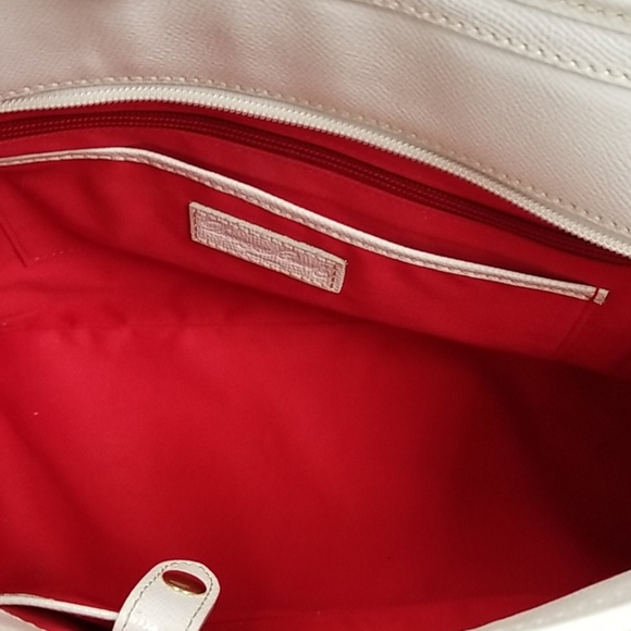 Dooney and Bourke white shoulder bag - Picture 6 of 9